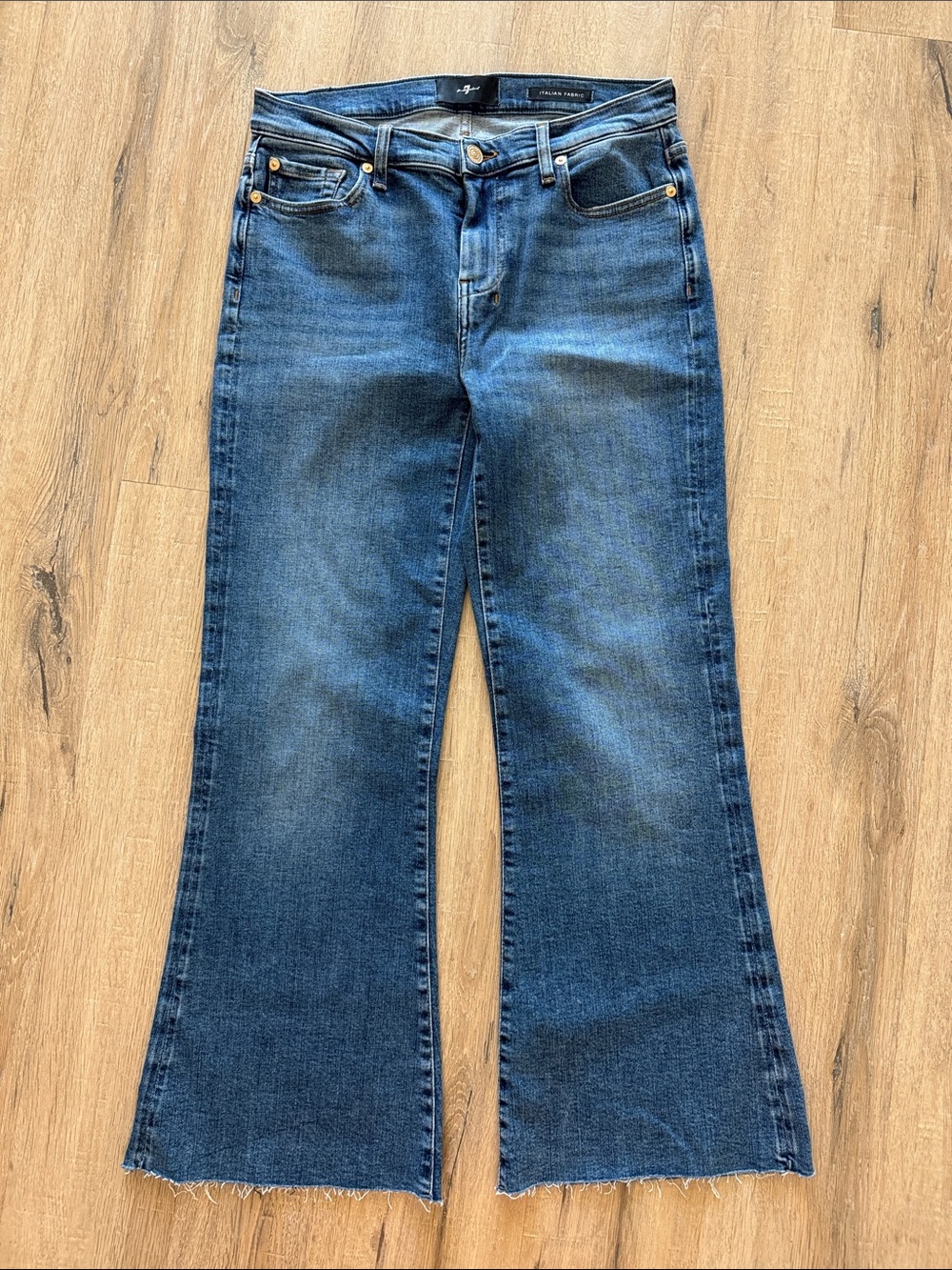 7 For All Mankind Cropped Dojo Jeans